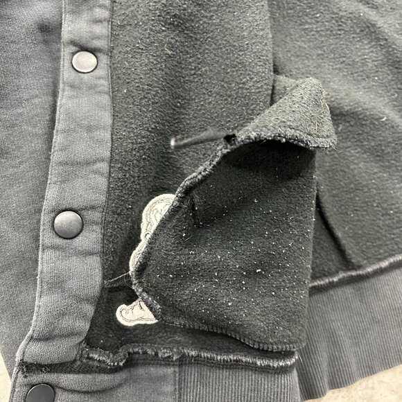 VINTAGE DISNEY GRUMPY DWARF HOODIE MENS XL FLEECE LINED EMBROIDERED - Picture 10 of 11